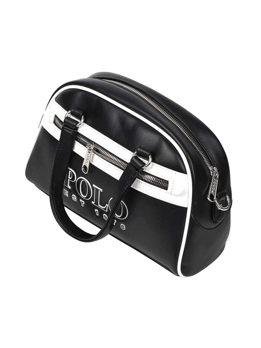 Polo Wembley Small Bowling Crossbody Bag Black