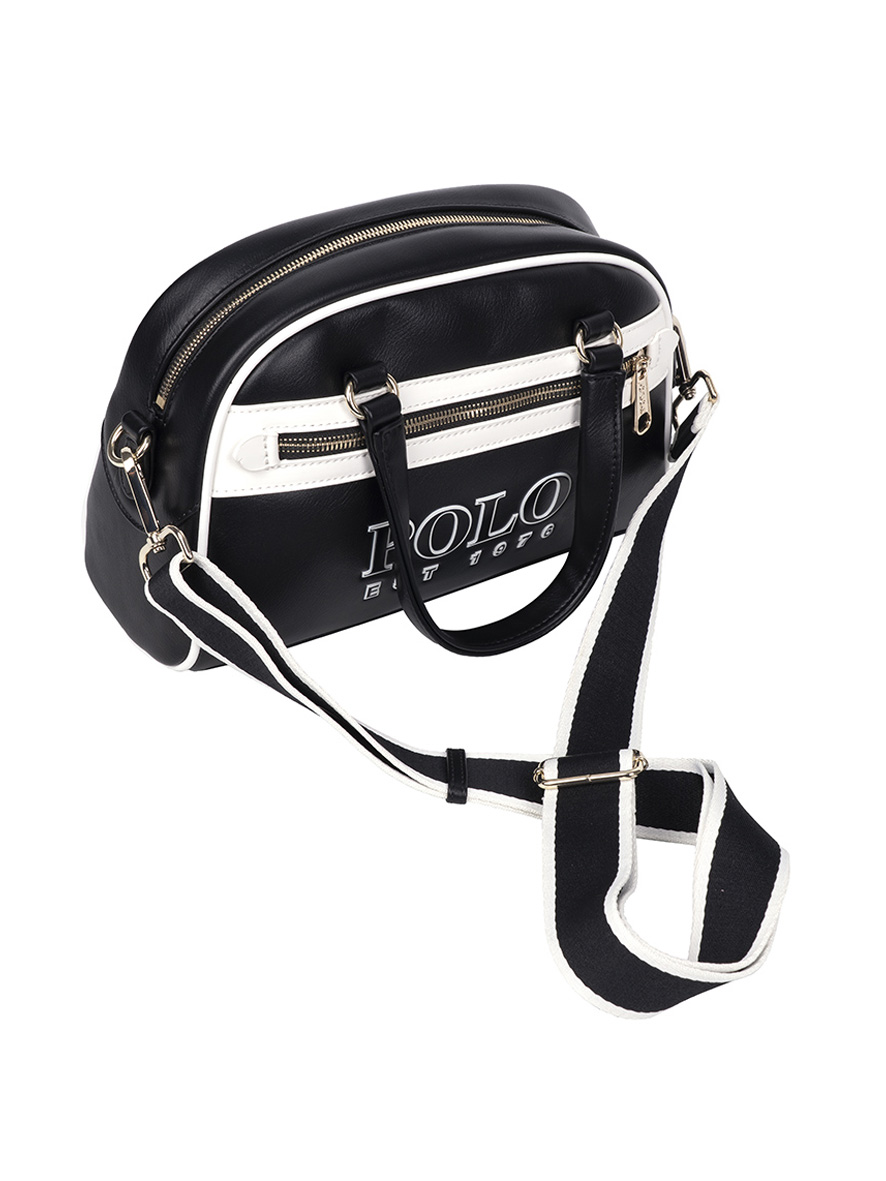 Polo Wembley Small Bowling Crossbody Bag Black