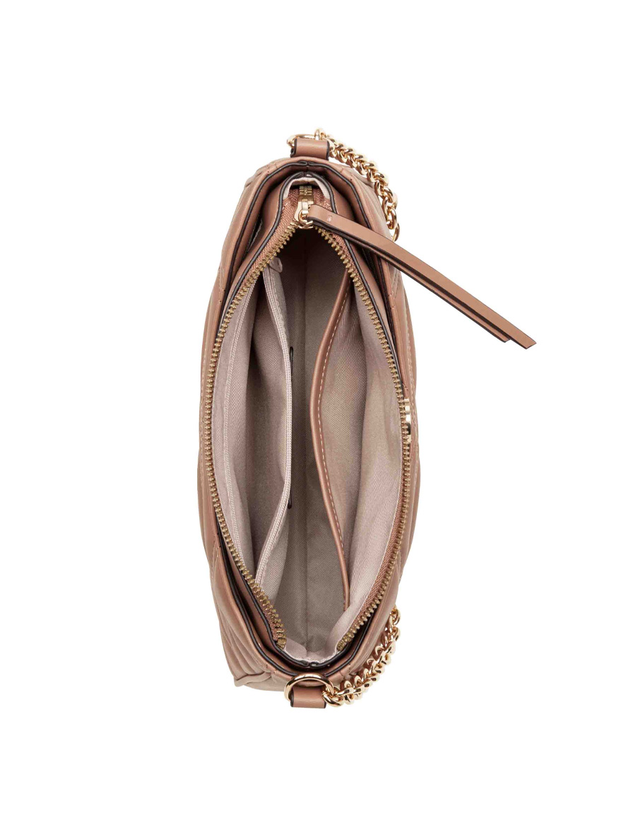 Nine West Harland Convertible Crossbody Shoulder Bag Clay