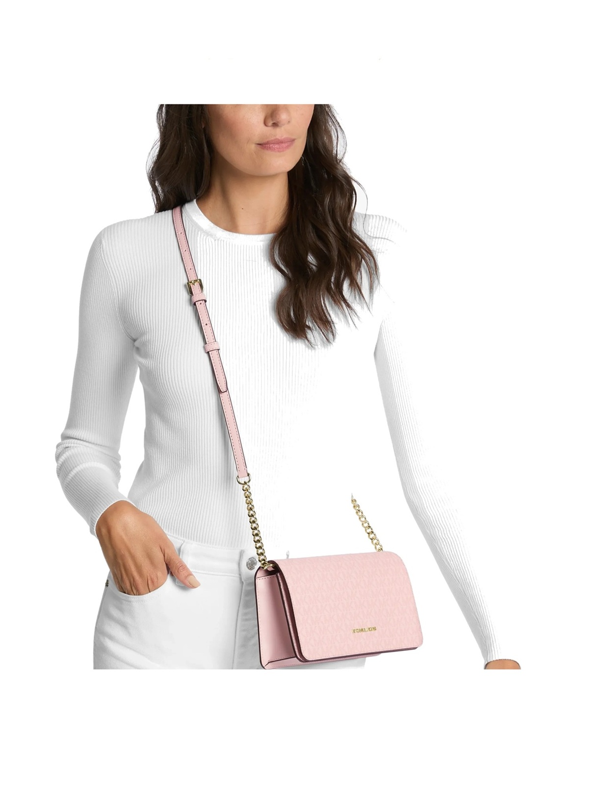Michael Kors Crossbody Blush