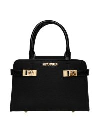 Steve Madden BLINDIE Small Tote Bag Black Gold