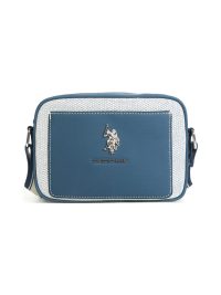 U.S. Polo Assn. Canvas Pocket Crossbody Bag Navy