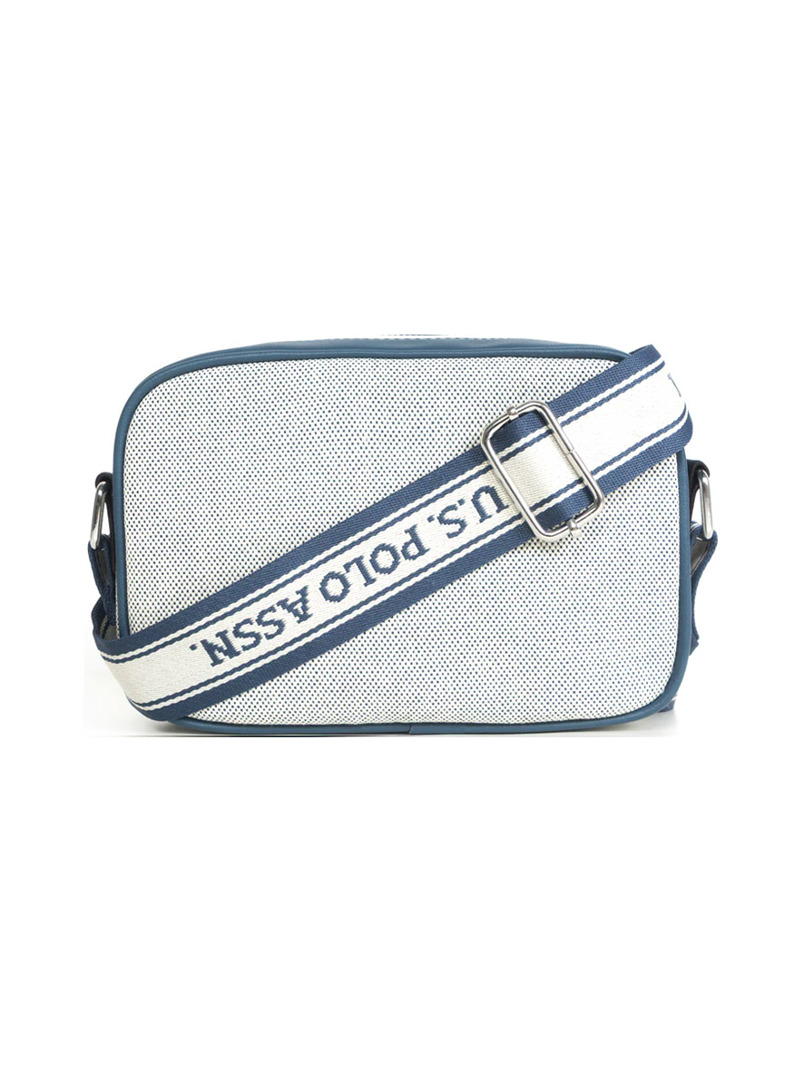 U.S. Polo Assn. Canvas Pocket Crossbody Bag Navy