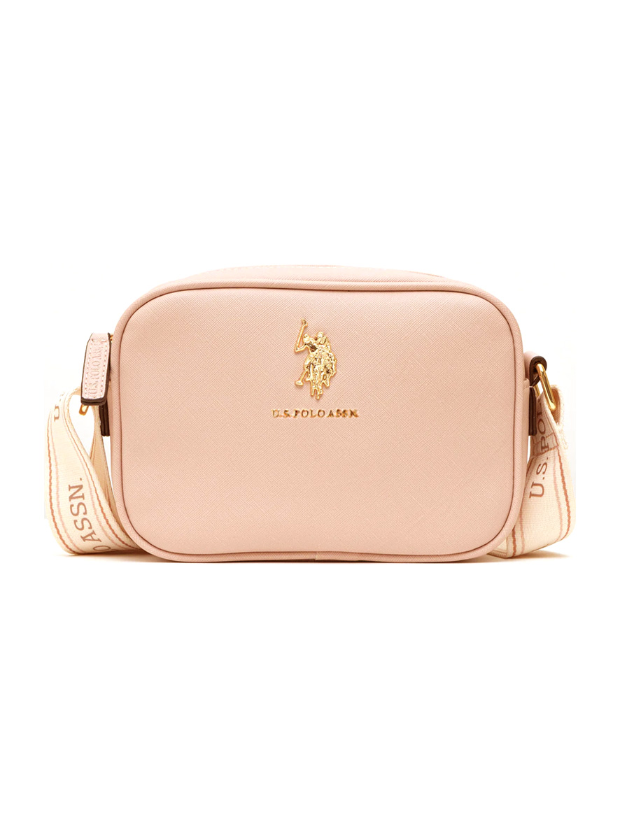 U.S. Polo Assn. Classic Zip Crossbody Bag Blush