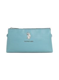 U.S. Polo Assn. Top Zip Mini Crossbody Blue