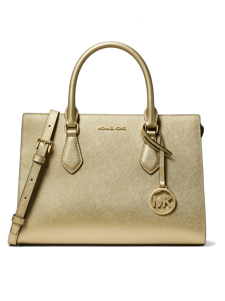 Michael Kors Satchel Sheila Metallic