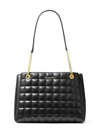 Michael Kors Soho Medium Quilted Tote Bag Black
